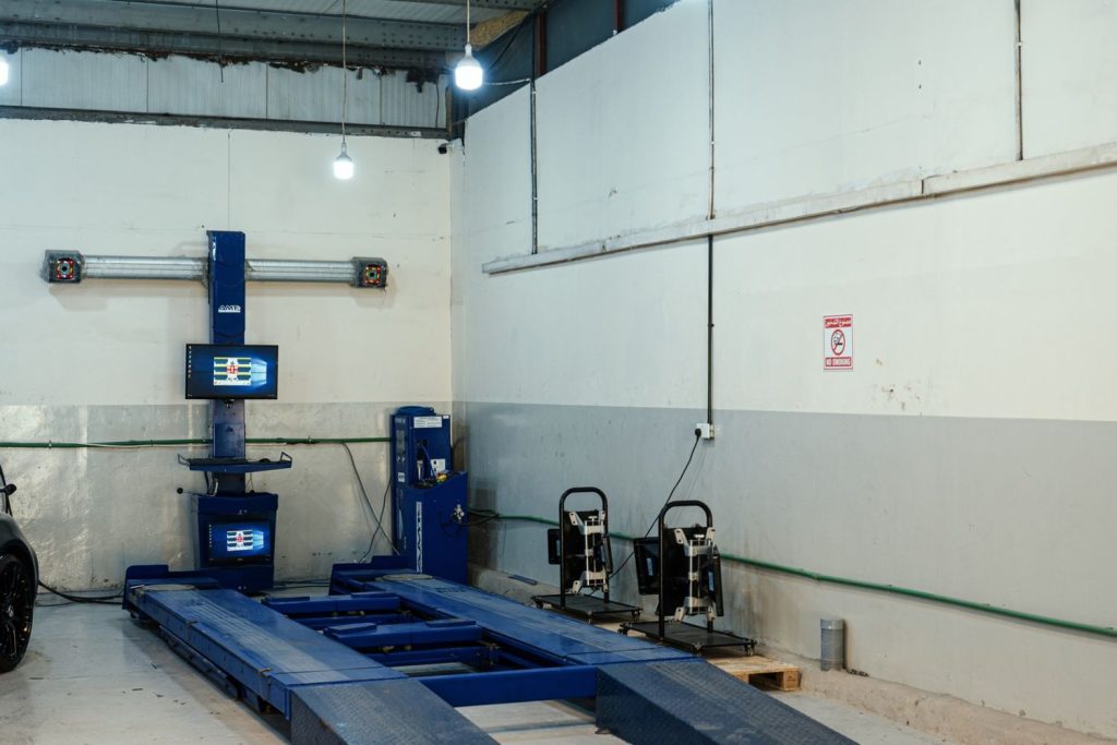 Wheel alignment service