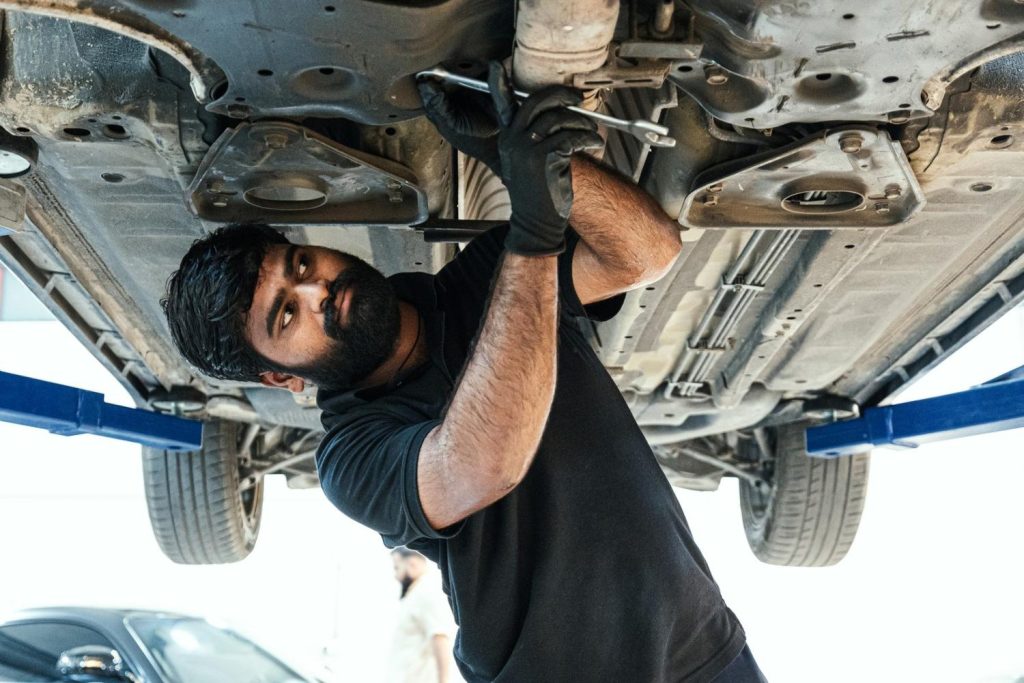 Car underbody inspection