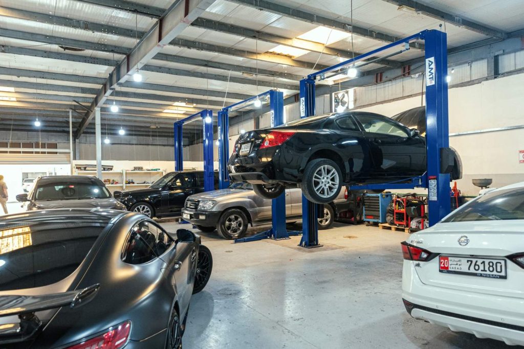 Car repair workshop